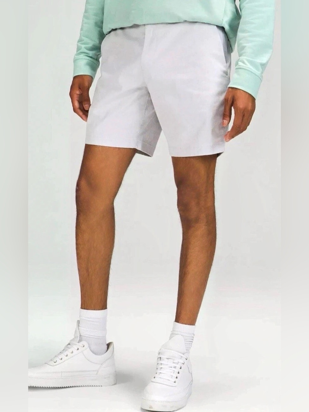 NWT lululemon Commission Short Classic 7" Men's Shorts in Grey Waist 36